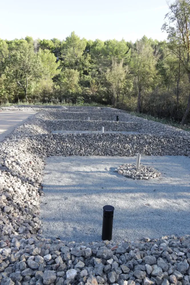 Gravier et systeme filtration